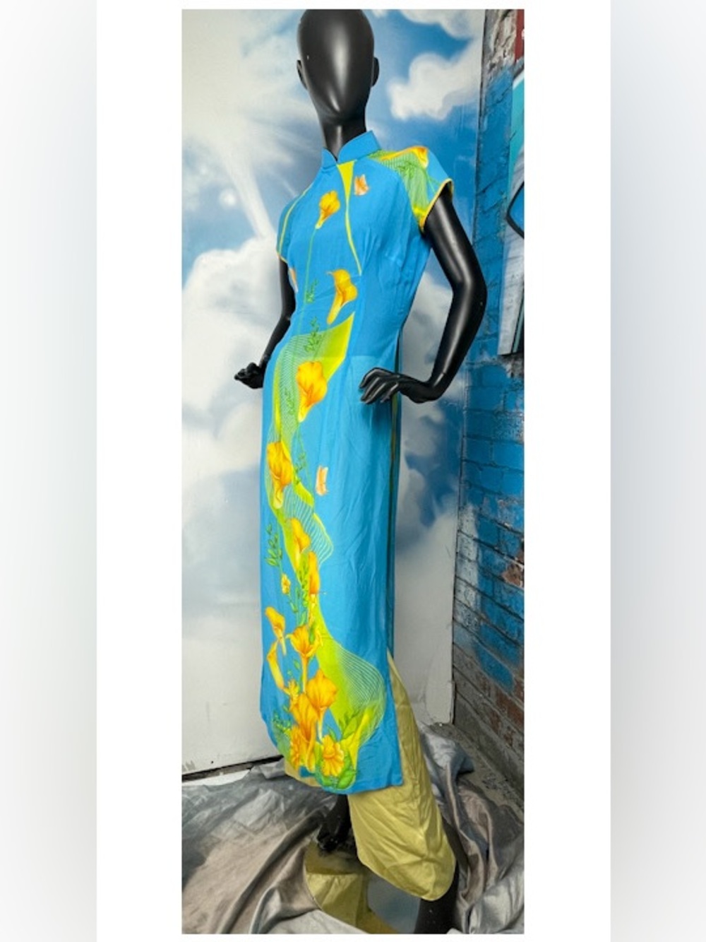 Calla Lily Cheongsam set